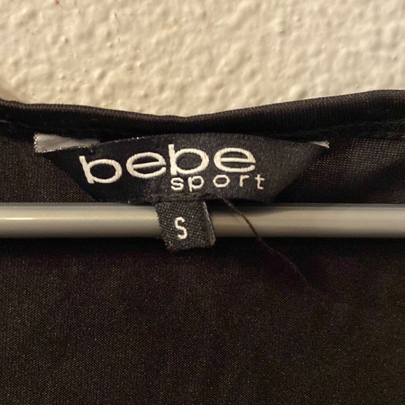 2-piece Bebe Sport racerback workout tank size small leggings size medium - Picture 3 of 9